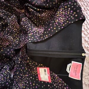 Kate Spade “Disco Dots Jumpsuit” - Black Jumper with Vibrant Dots